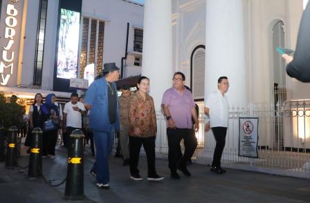 Wagub DKI Jakarta Rano Karno Ngaku Ingin Belajar Pengelolaan Kota Lama Semarang