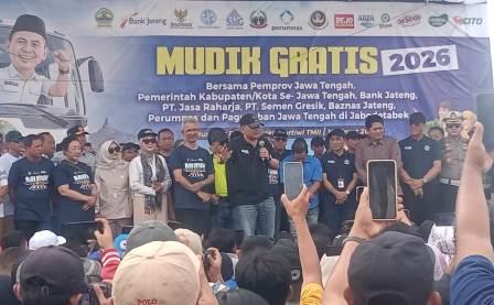 Berangkatkan 350 Pemudik dari Jakarta, Pemkot Semarang Sebut Bentuk Layanan Masyarakat kepada Para Perantau