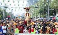 Pawai Ogoh-Ogoh Kota Semarang Usung Semangat Sesanti ”Memayu Hayuning Bhawono”