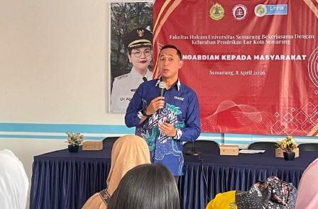 Tim PkM USM Dosen FH USM Beri Penyuluhan Pencegahan Bullying di Kelurahan Pendrikan Lor