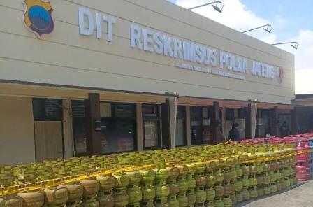 Polda Jateng Bongkar Penyalahgunaan LPG Subsidi di Karanganyar, 2 Orang Jadi Tersangka