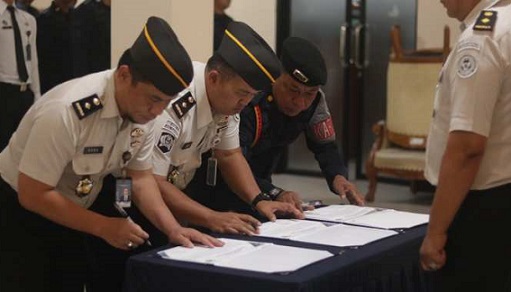 Lapas Semarang Ikrarkan Zero Halinar, Komitmen Moral Seluruh Pegawai