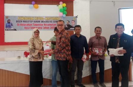 Tim PkM USM Sosialisasi tentang Bijak Bermedia Sosial di Kelurahan Tugurejo