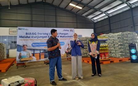 Kunjungi Gudang Bulog, 98 Mahasiswa FTP USM Perkuat Literasi Pangan