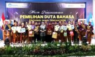 Ariel Nathanael Yuwono dan Pratiwi Widyaningsih Menangi Pemilihan Duta Bahasa Provinsi Jawa Tengah 2026