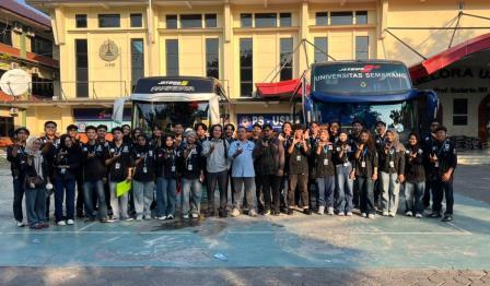 Mahasiswa Teknik Sipil USM Field Trip 2026 ke Proyek Tol Jogja–Solo