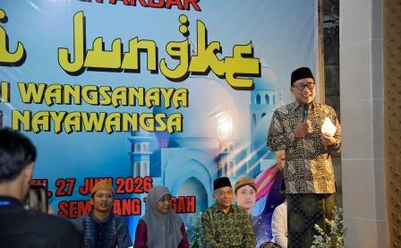 Hadiri Haul Kiai Jungke, Wakil Wali Kota Semarang Ingatkan Kemajuan Kota Semarang tak Terlepas dari Perjuangan Ulama