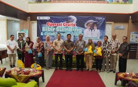 Puluhan Warga Kabupaten Tegal dan Sekitarnya Jalani Operasi Bibir Sumbing Gratis