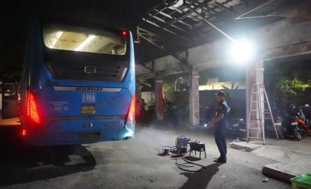Dishub Kota Semarang Pastikan Kelaikan Armada Trans Semarang melalui Ramp Check Berkala