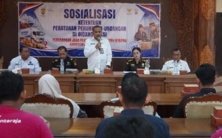 Berantas Rokok Ilegal, Pemkab Jepara Gandeng Jasa Pengiriman Barang
