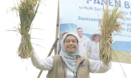 Kepala Perum Bulog Wilayah Jawa Tengah Sri Muniati
